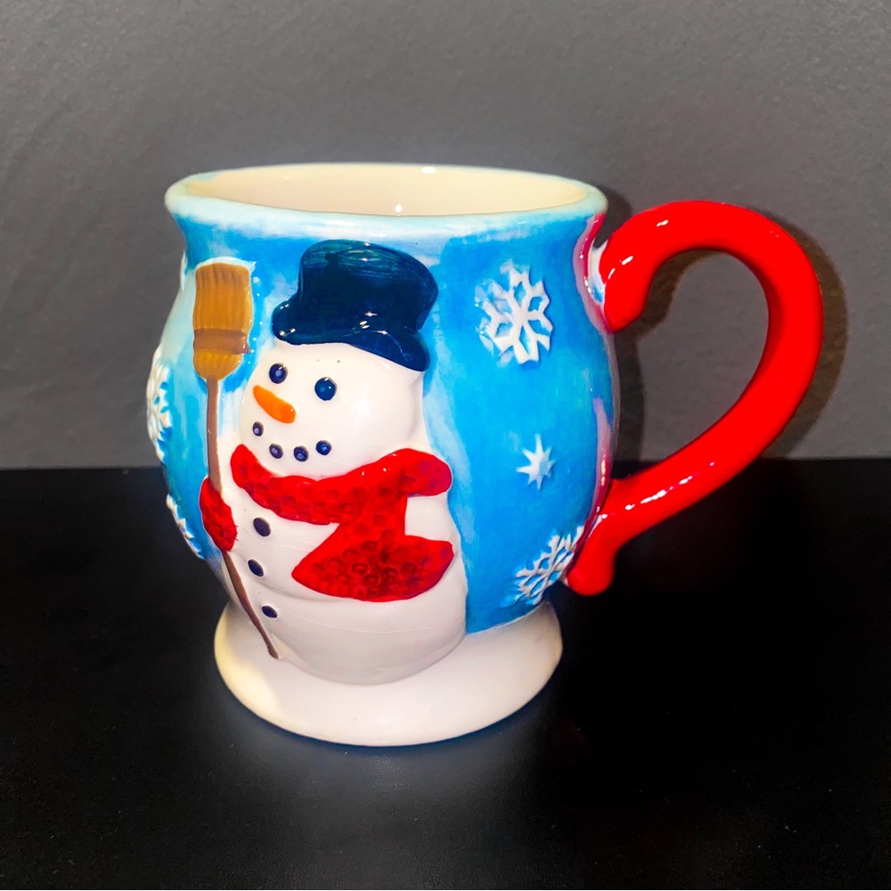 Vintage Snowman Mug